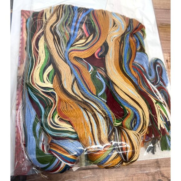 RARE Dimensions Gold Collection Coming Together Needlepoint Kit By Katy Winters - Picture 5 of 6